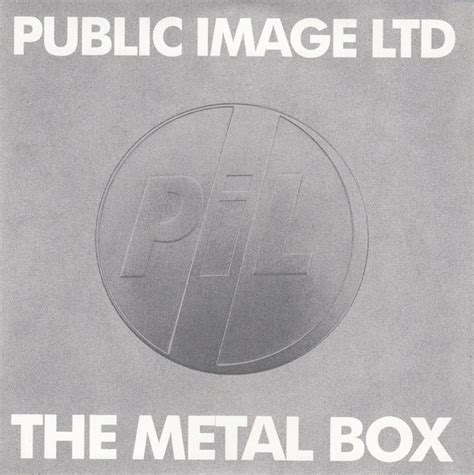 public image limited metal box super deluxe|public image ltd second edition.